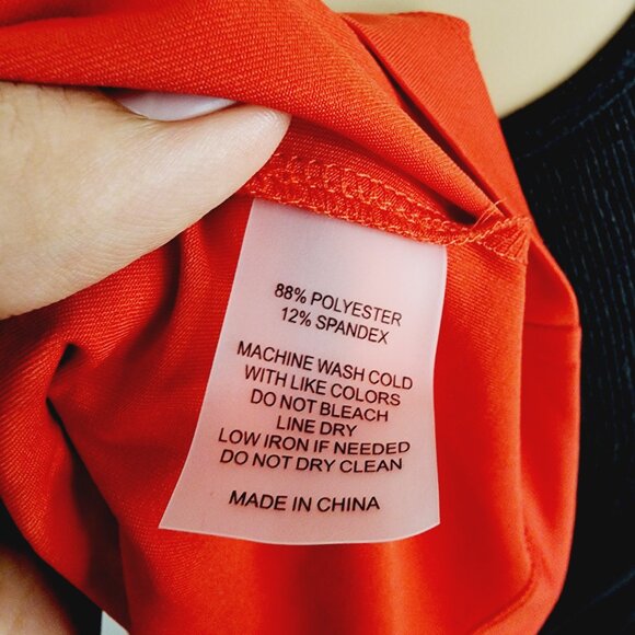 Redvanly Mens Polo Shirt XL Red Blue Golf Performance Evans Rio NWT New - Picture 5 of 7